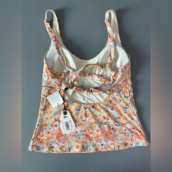 011 PrAna Mallorca Tankini Top in Pastel Hues Size S - Picture 2 of 7